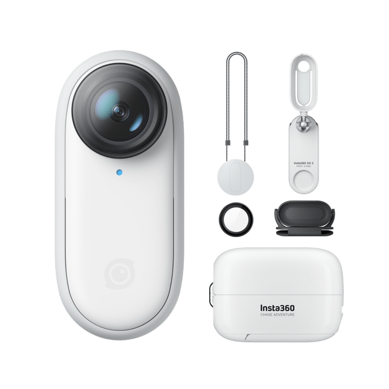 Insta360 GO 2 – Waterproof Action Camera with Charge Case and Wearable Camera Accessories Insta360