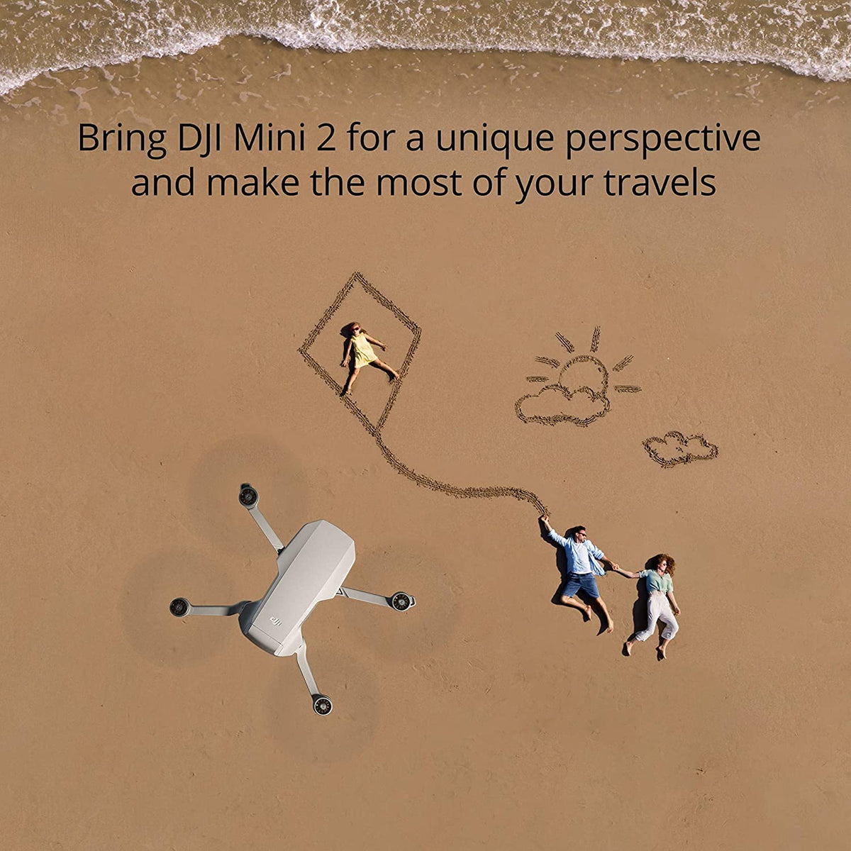 DJI Mini 2 4K Camera Drone Foldable Quadcopter with Axis Gimbal DJI