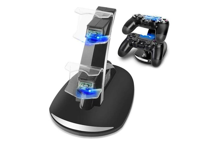 Dual Controllers Charger Charging Dock Station Stand For Sony PS5 Playstation 5 DualSense Controller Tristar