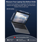 15 inch Trifold Portable Monitor 1080P IPS FHD Laptop Screen Extender For Laptop - Space Grey Tristar