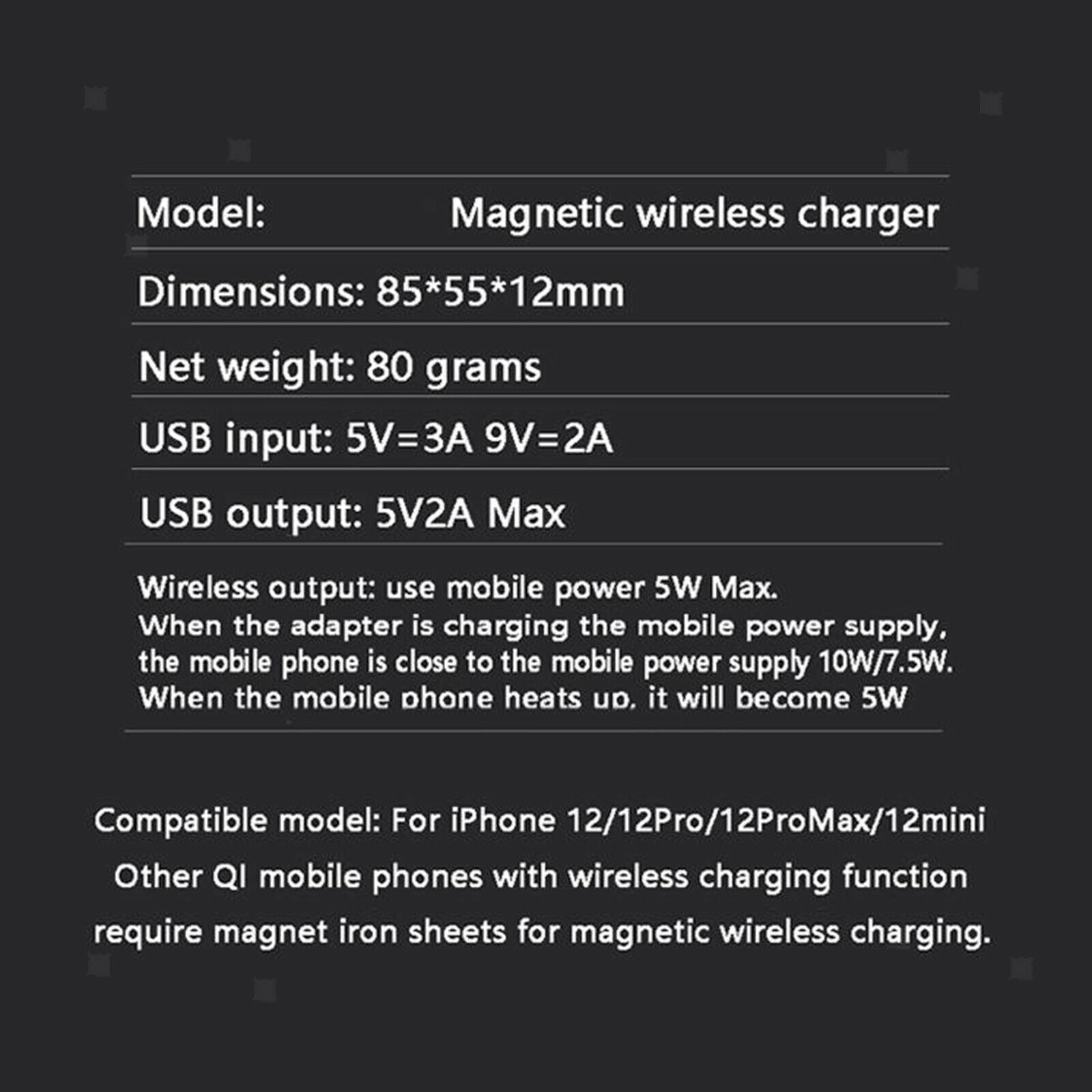 Wireless Charging Magnetic 15w Charger Power Bank For Magsafe iPhone Tristar