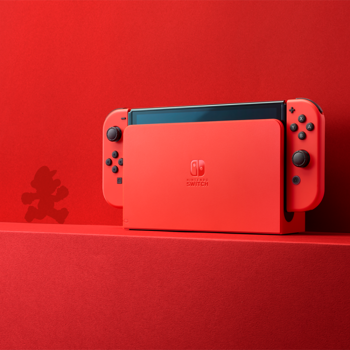Nintendo Switch Console OLED Model - Mario Red Edition