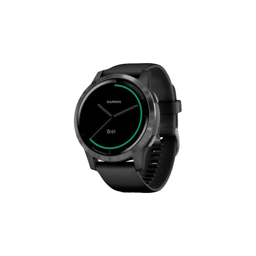 Garmin Vivoactive 4 GPS Fitness Smartwatch, Grey with Black Band Garmin