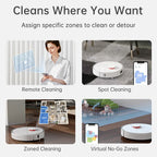Dreame L10 Pro RobotIC Vacuum and Mop Cleaner - White Dreame