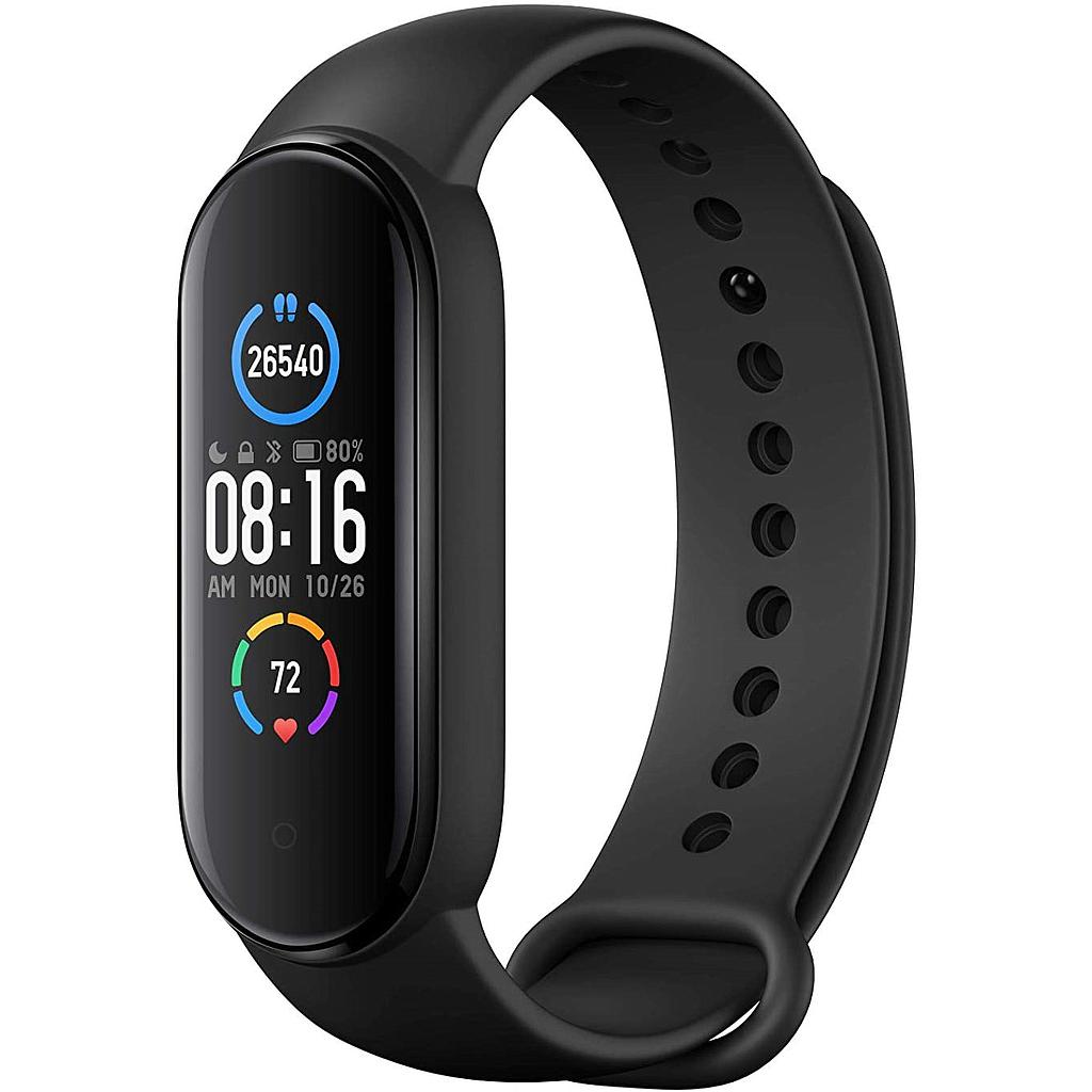 Xiaomi mi Smart Band 5 with 1.1-inch AMOLED Display and Magnetic Charging - Black Xiaomi