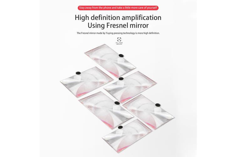 3D UHD Folding Mobile Phone Screen Magnifier Video Amplifier Adjustable Stand Tristar