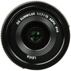 Panasonic Leica DG Summilux 15mm f/1.7 ASPH. Lens Panasonic