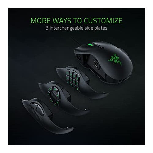 Razer Naga Trinity Gaming Mouse - Black ( Open Never Used) Razer