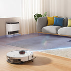 Roidmi Eve CC Robot Vacuum & Mop Cleaner With Cleaning Base - White Roidmi