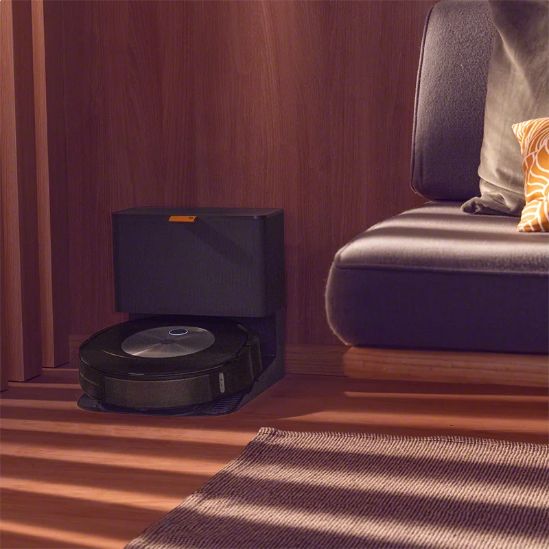iRobot Roomba j7+ Combo Self-Emptying Robotic Vaccum Cleaner & Mop - Black iRobot