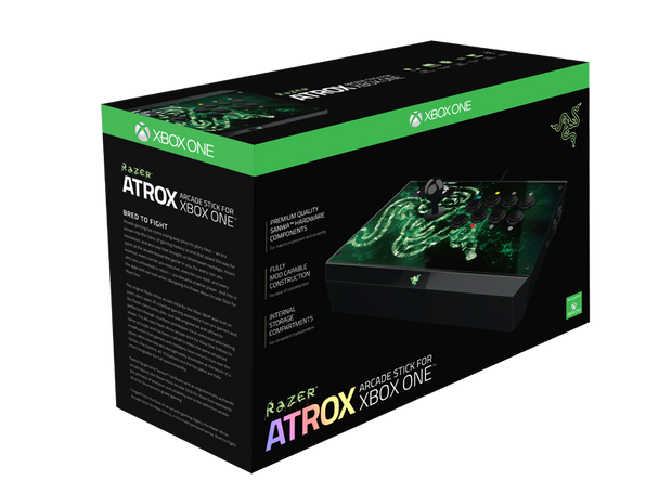 Razer Atrox Arcade Stick Controller for Xbox One - Black