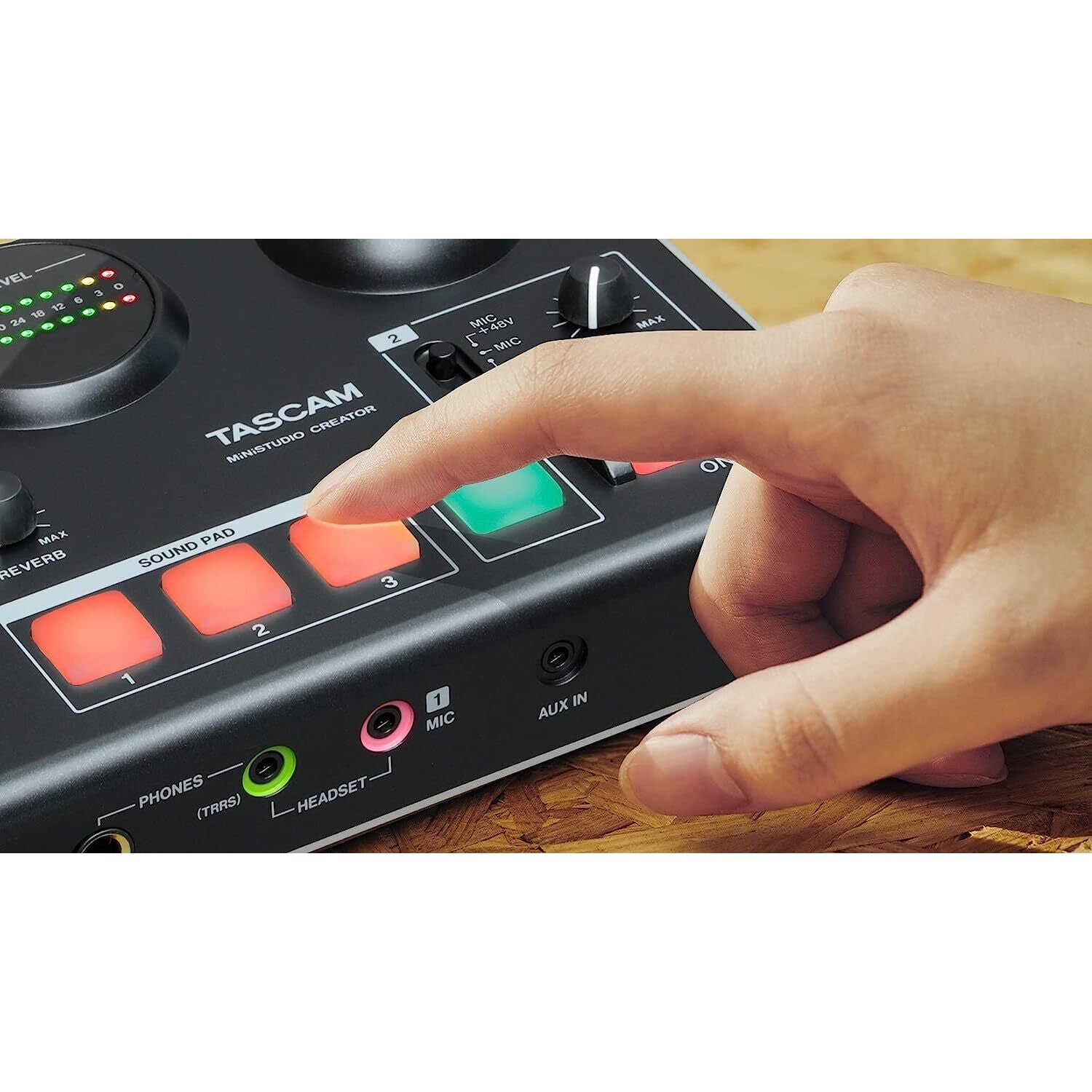 Tascam Ministudio Creator US-42B Podcast Studio - Black Tascam