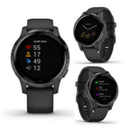 Garmin Vivoactive 4S GPS Running Fitness Smart Multi Sports Watch - Black Slate Garmin