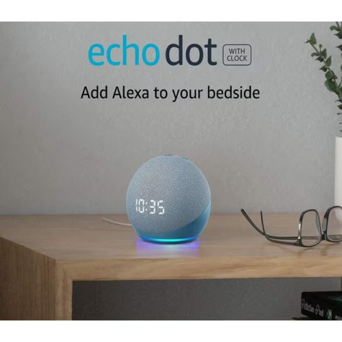 Amazon Echo Dot Clock & Alexa (4th Generation) Amazon