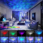 Star Ocean Wave Projector LED Starry Night Light With Bluetooth Music Speaker Tristar