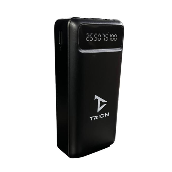 Trion IS-Y88 30000mAh Power Bank with Digital Display, Built-in 4 Cables & Type C Connectivity Trion