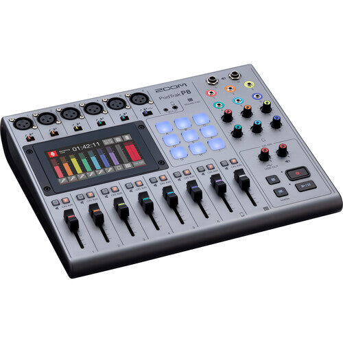 Zoom PodTrak P8 Portable Multitrack Podcast Recorder Zoom